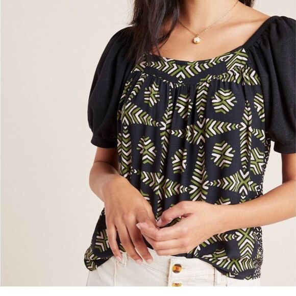 Maeve by Anthropologie Catania Top New With Tag Size Small - Picture 1 of 11